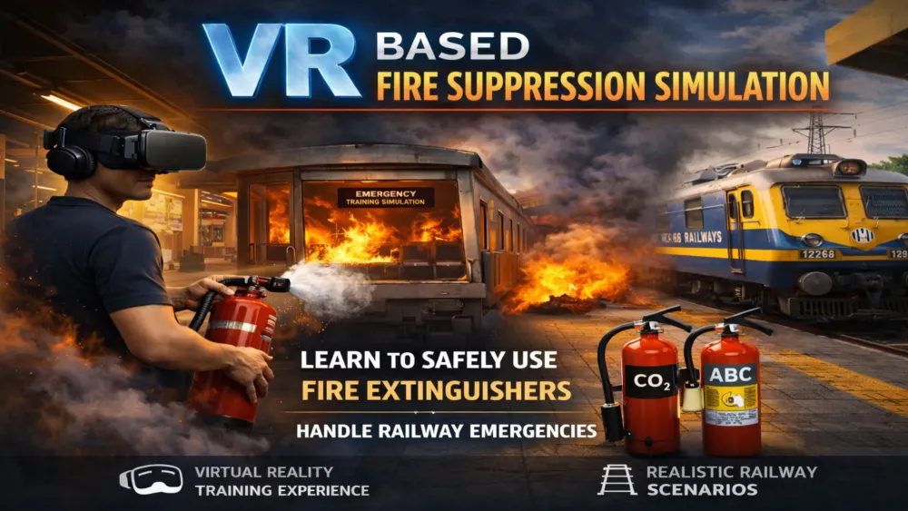 Revolutionizing Fire Safety Training for the Railway Protection Force through Advanced VR Simulation